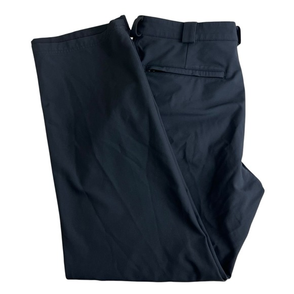 Duluth Trading Co Mens 34X32‎ Black Nylon Spandex Straight Leg Performance Pants - Picture 1 of 7